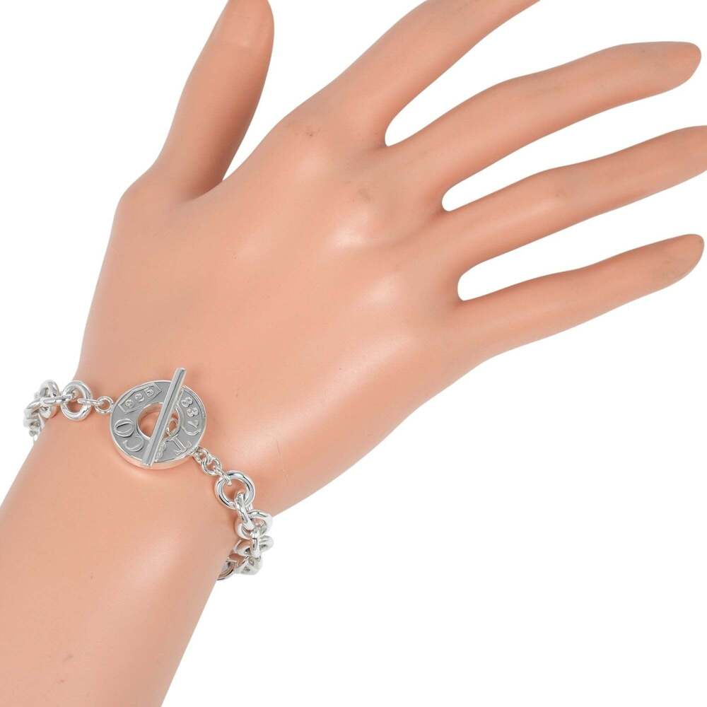 TIFFANY Authentic Silver Charm Bracelet - Picture 2 of 8